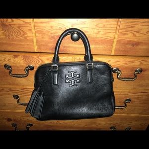 Tory Burch Marion Triple Zip Satchel Bag